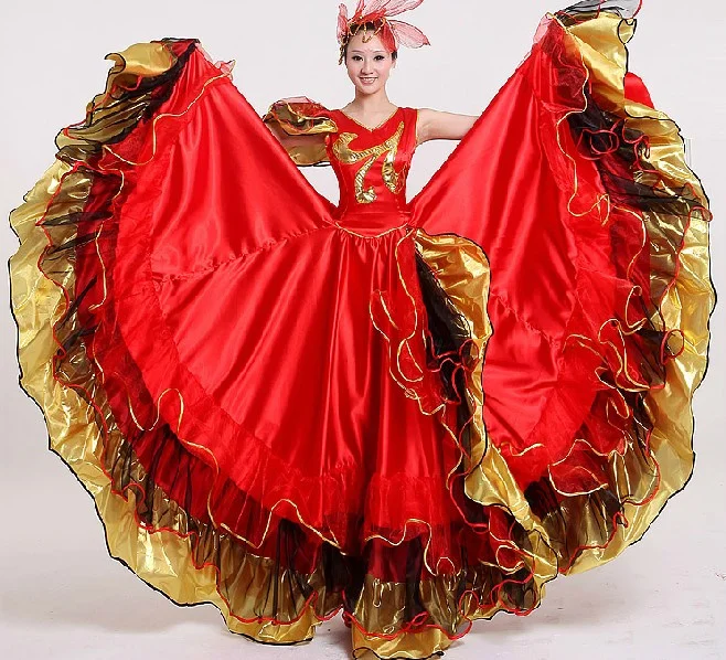 Women Flamenco Dance Dress Adult Paso Doble Dance Dress Flamenco Costume Girl Flamenco Dancing Dresses
Women Flamenco Dance Dress Adult Paso Doble Dance Dress Flamenco Costume Girl Flamenco Dancing Dresses
