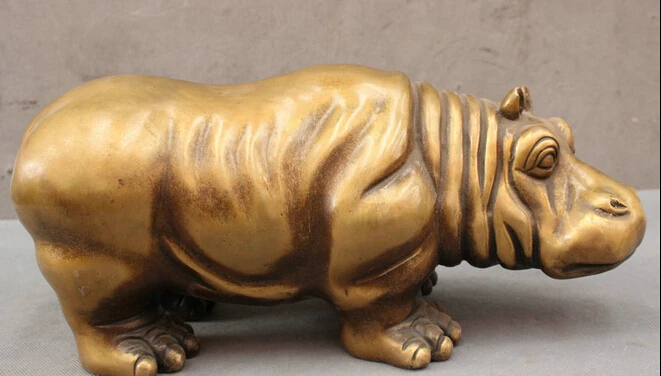 huij 008872 14" Folk Chinese Bronze Hippo Hippopotamus Amphibius Statue Animals Sculpture (A0314)
huij 008872 14" Folk Chinese Bronze Hippo Hippopotamus Amphibius Statue Animals Sculpture (A0314)