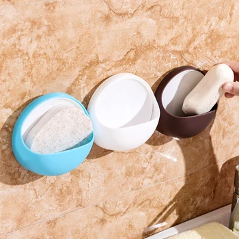 Creative Suction Cup Drain Soap Box Plastic Holder Soap Dish Case Storage Rack Strong Sucker Bathroom Accessories
Creative Suction Cup Drain Soap Box Plastic Holder Soap Dish Case Storage Rack Strong Sucker Bathroom Accessories