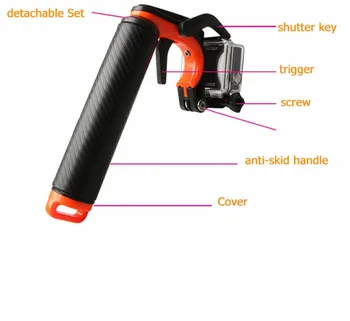 Underwater stabilizer Shutter Trigger Floating Grip Stick For Gopro Hero 4 3+ camera mount SJ6 SJ7 Action Camera
Underwater stabilizer Shutter Trigger Floating Grip Stick For Gopro Hero 4 3+ camera mount SJ6 SJ7 Action Camera