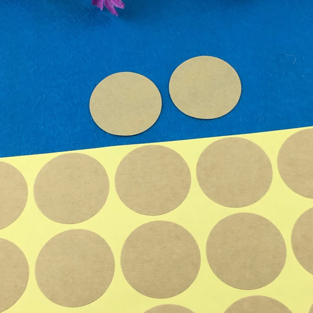 Fashion 1200PCS/Lot 4cm circular kraft colour Sticker Labels Adhesive Stickers DIY For Box/gift/envelope
Fashion 1200PCS/Lot 4cm circular kraft colour Sticker Labels Adhesive Stickers DIY For Box/gift/envelope