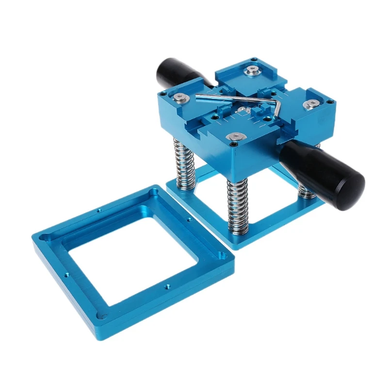Blue BGA Reballing Station With Handle For 90mm x 90mm Template Holder Jig
Blue BGA Reballing Station With Handle For 90mm x 90mm Template Holder Jig