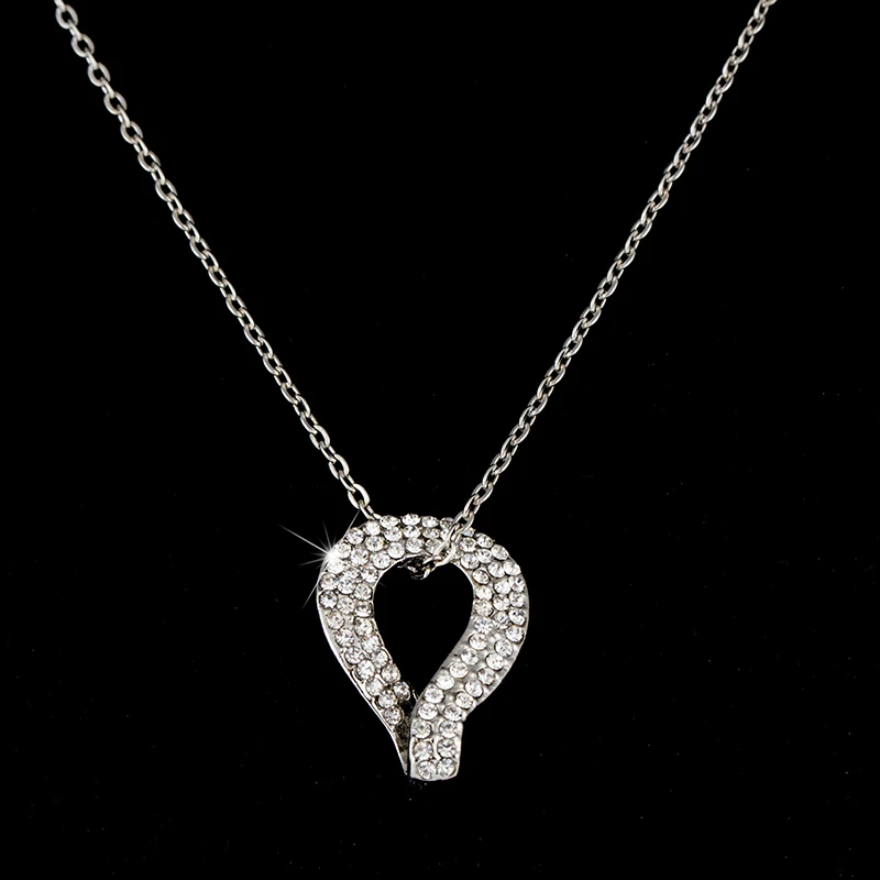 MZC Charms Silver Crystal Water Drop Necklace Pendant for Women Wedding Party Gift Exquisite Circle Necklase Femme Kolye
MZC Charms Silver Crystal Water Drop Necklace Pendant for Women Wedding Party Gift Exquisite Circle Necklase Femme Kolye