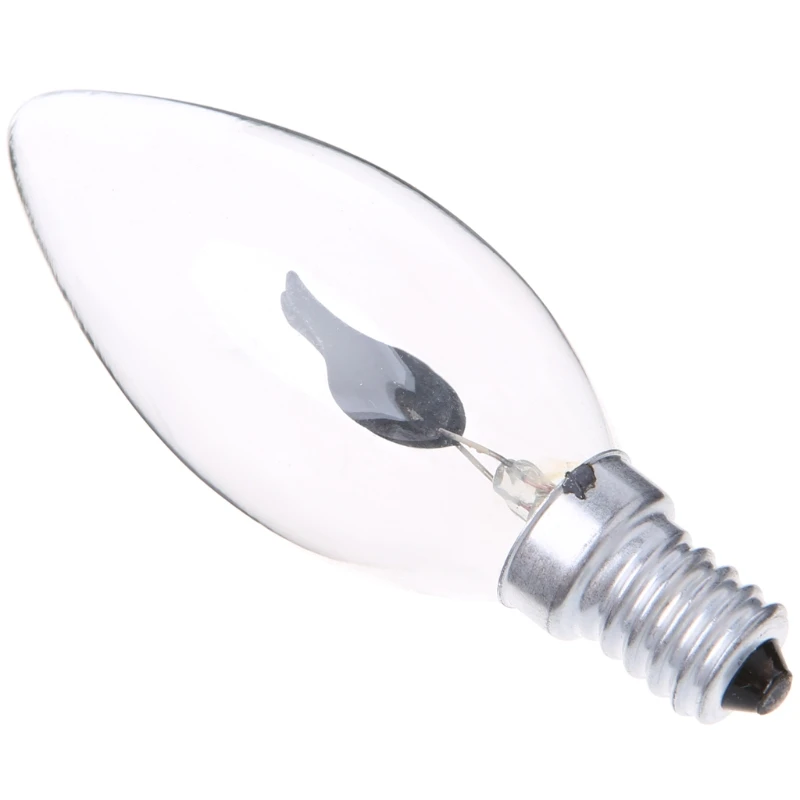 E14 3W Edison Filament Candle Flicker Light Bulb Fire Flame Tail/Tipped Retro Decor Lamp
E14 3W Edison Filament Candle Flicker Light Bulb Fire Flame Tail/Tipped Retro Decor Lamp