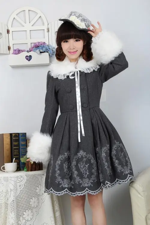JSK Lolita Cute Lolita Costume Rose Embroidery Lovely Printing Lolita Black Khaki
JSK Lolita Cute Lolita Costume Rose Embroidery Lovely Printing Lolita Black Khaki