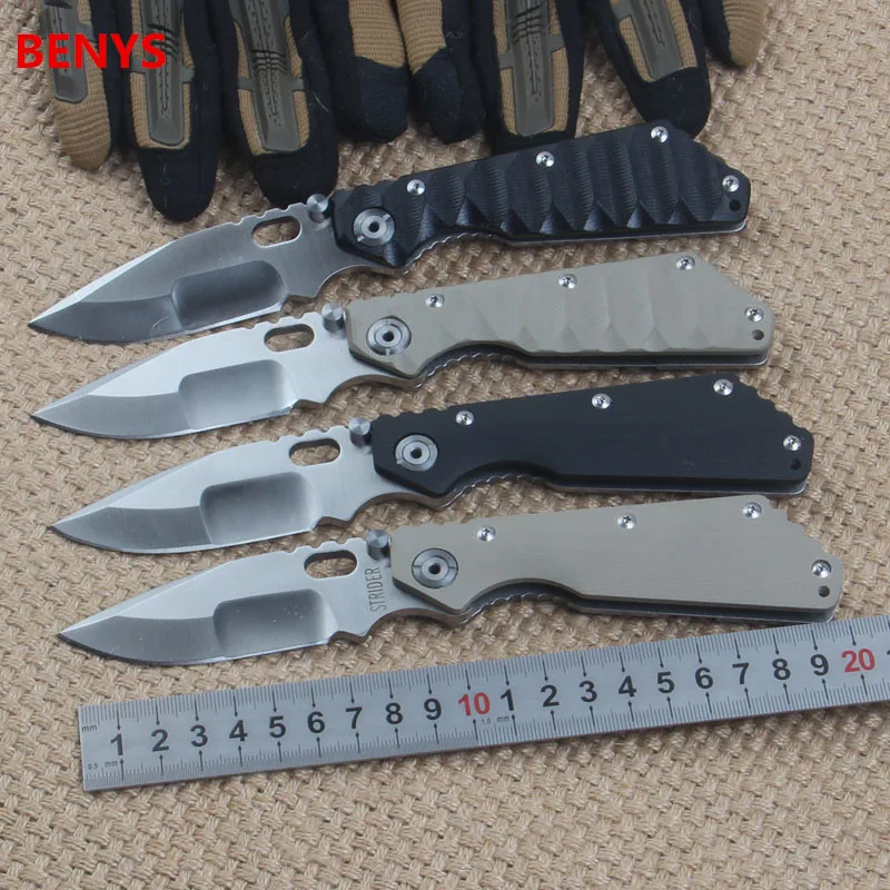 BENYS Quality 56HRC 5Cr13Wov Blade G10 + stainless steel Handle Folding knife Survival Camping Hunting EDC Utility Tools
BENYS Quality 56HRC 5Cr13Wov Blade G10 + stainless steel Handle Folding knife Survival Camping Hunting EDC Utility Tools