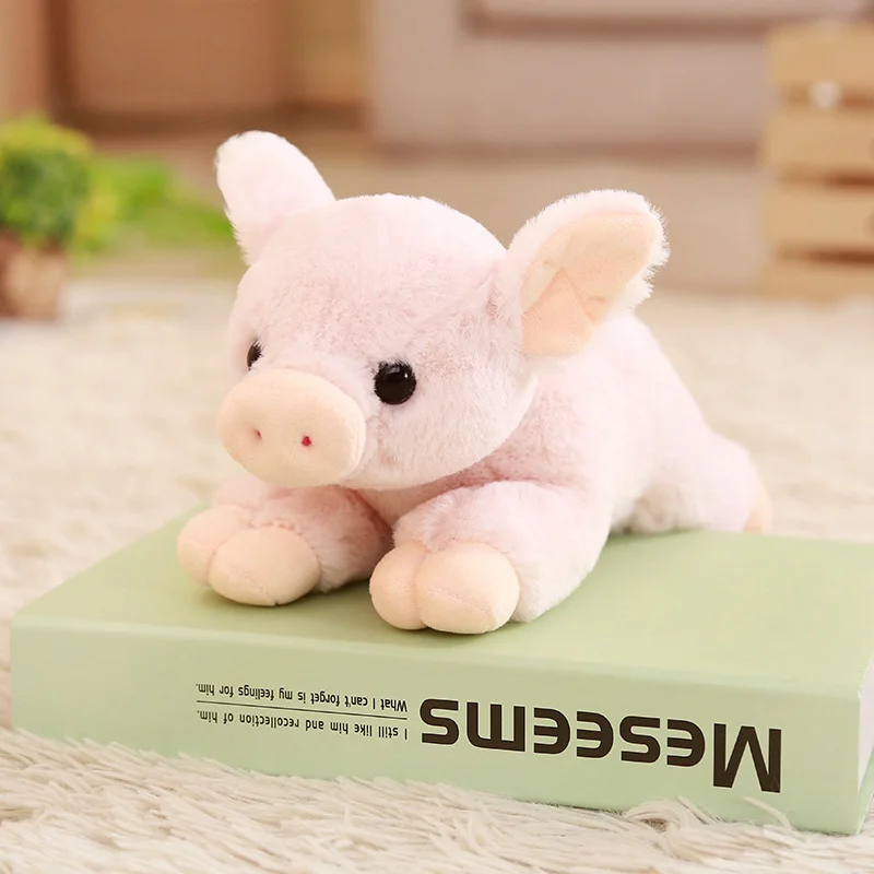 24CM High Quality Cute Simulation Pig Plush Toy For Children Soft Down Cotton Baby Brinquedos Animals Plush Dolls For Gift
24CM High Quality Cute Simulation Pig Plush Toy For Children Soft Down Cotton Baby Brinquedos Animals Plush Dolls For Gift
