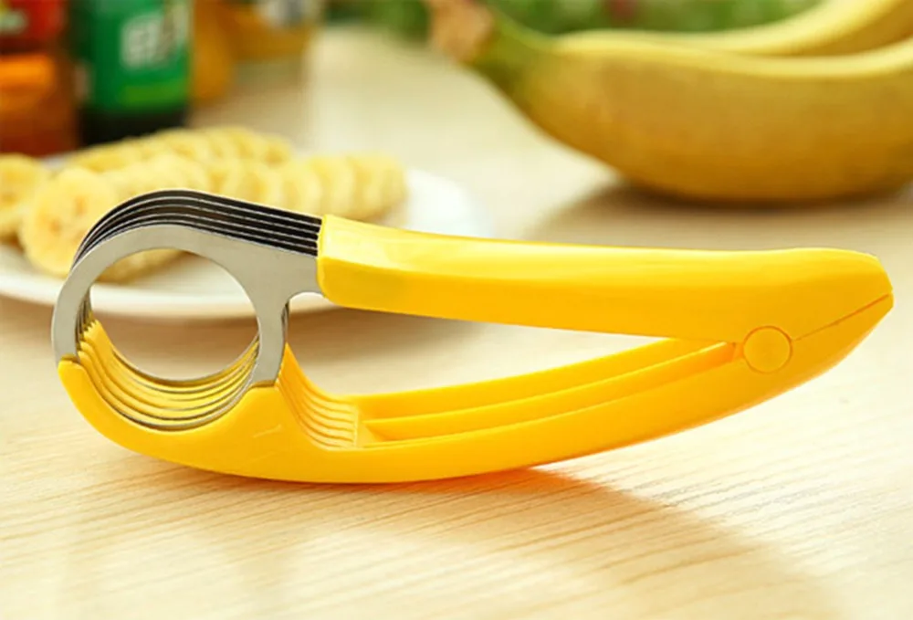 Fruit Slicer Manual Slicer Stainless Steel Banana Fruit Cutter Cucumber Chopper Salad Blade Ham Sausage Slicer 019
Fruit Slicer Manual Slicer Stainless Steel Banana Fruit Cutter Cucumber Chopper Salad Blade Ham Sausage Slicer 019