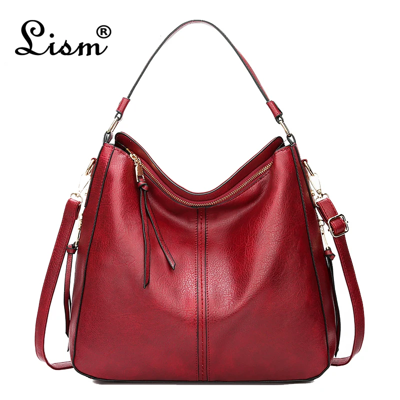 REALER handbags women shoulder crossbody bag female casual large totes high quality artificial leather ladies hobo messenger bag 
REALER handbags women shoulder crossbody bag female casual large totes high quality artificial leather ladies hobo messenger bag