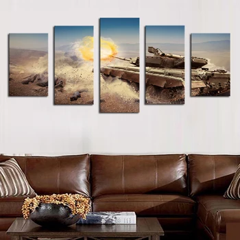 Unframed 5 Panels Modern Tank HD Picture Canvas Print Painting Wall Art For Wall Decor Home Decoration Cheap Artwork
Unframed 5 Panels Modern Tank HD Picture Canvas Print Painting Wall Art For Wall Decor Home Decoration Cheap Artwork