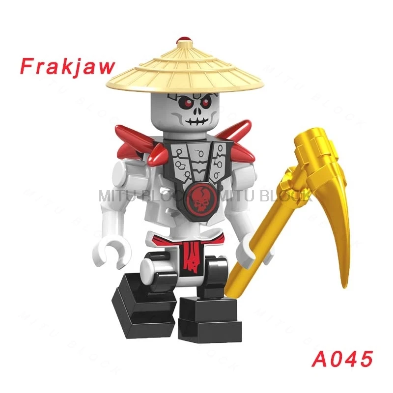 Single Sale A045 Legoing Ninjagoing Frakjaw Nuckal Samukai Building Blocks Toy Legoings Ninjagoings Nya Lloyd Jay Zane Figure
Single Sale A045 Legoing Ninjagoing Frakjaw Nuckal Samukai Building Blocks Toy Legoings Ninjagoings Nya Lloyd Jay Zane Figure