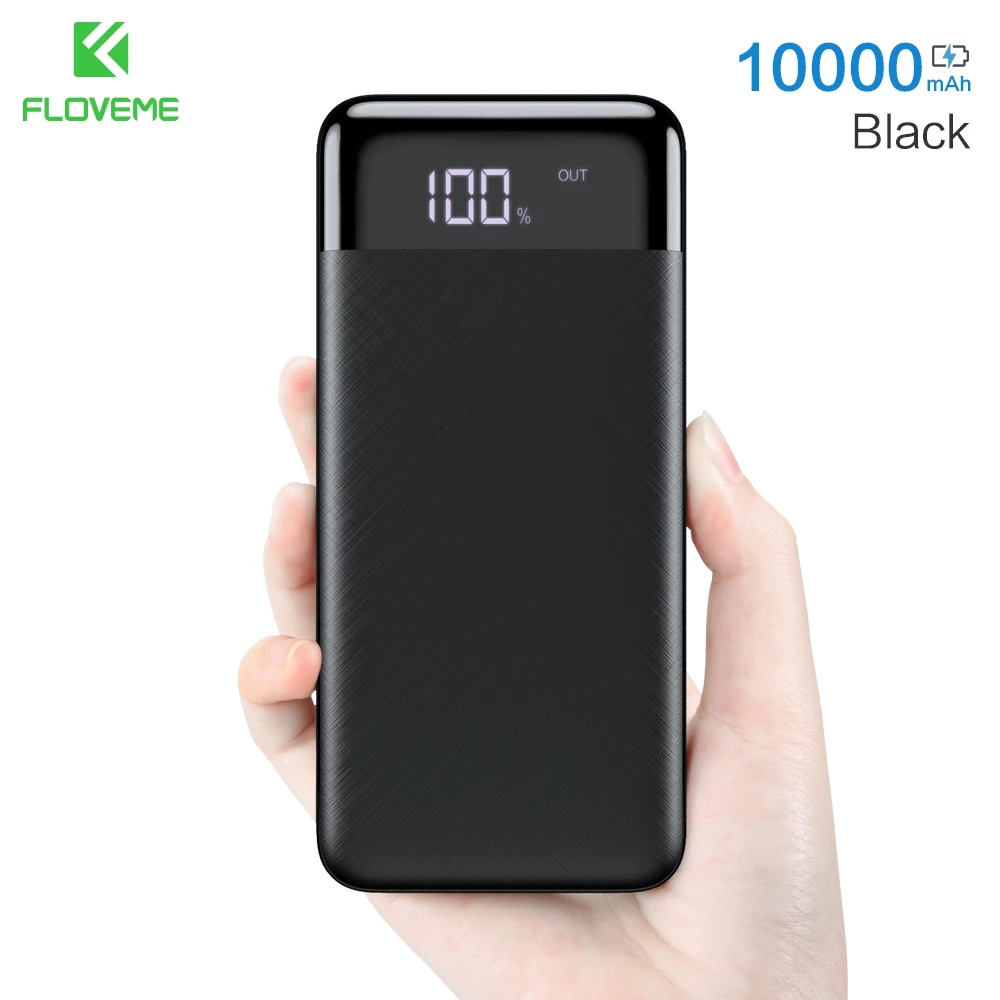 FLOVEME 10000mAh Power Bank For iPhone For Xiaomi For Huawei Powerbank Portable Mini Dual USB Charging External Battery
FLOVEME 10000mAh Power Bank For iPhone For Xiaomi For Huawei Powerbank Portable Mini Dual USB Charging External Battery