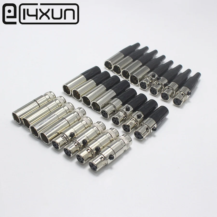 1pcs Mini XLR 3 4 5 6 Pin Female Plug / Male Socket Small XLR Audio Microphone Connector DIY MIC for Cable Soldered Straight
1pcs Mini XLR 3 4 5 6 Pin Female Plug / Male Socket Small XLR Audio Microphone Connector DIY MIC for Cable Soldered Straight