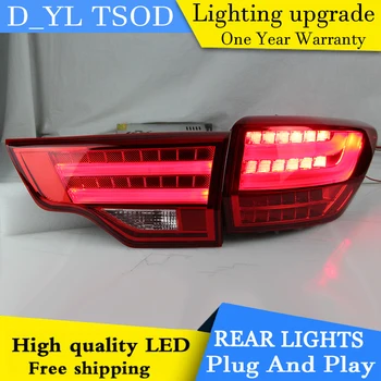Car Styling for Tail Lights 2015 Toyota Highlander LED Rear Light Fog light Rear Lamp DRL Brake+Park+Signal
Car Styling for Tail Lights 2015 Toyota Highlander LED Rear Light Fog light Rear Lamp DRL Brake+Park+Signal