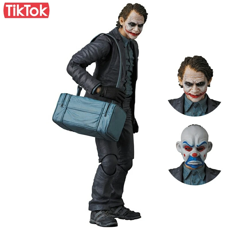 DC Batman The Dark Knight Bat Man The Joker Bank Robber Joker Ver Heath Ledger Cartoon Toy PVC Action Figure Model Doll Gift
DC Batman The Dark Knight Bat Man The Joker Bank Robber Joker Ver Heath Ledger Cartoon Toy PVC Action Figure Model Doll Gift