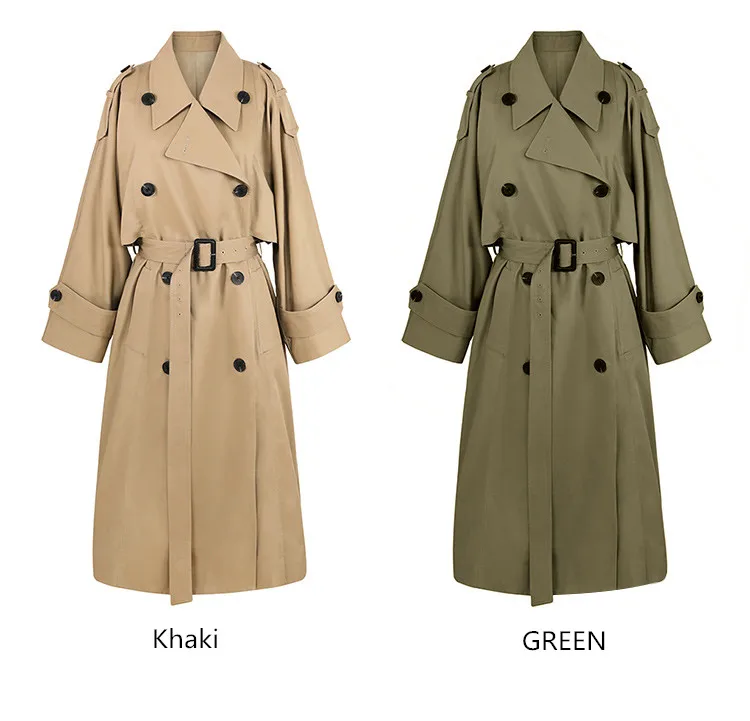 khaki-Trench-Coat-Casual-women-s-long-Outerwear-loose-clothes-for-lady-with-belt-spring-autumn
