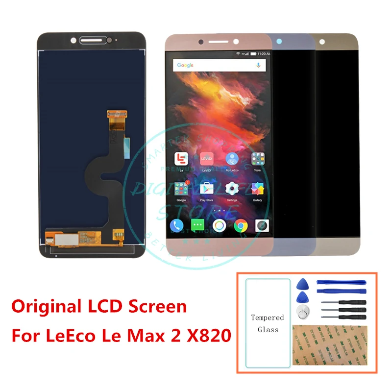 Original For LeEco Le Max 2 X820 LCD Display Touch Screen Panel Digitizer Le Max2 LCD Assembly Replacement Spare Repair Parts
Original For LeEco Le Max 2 X820 LCD Display Touch Screen Panel Digitizer Le Max2 LCD Assembly Replacement Spare Repair Parts