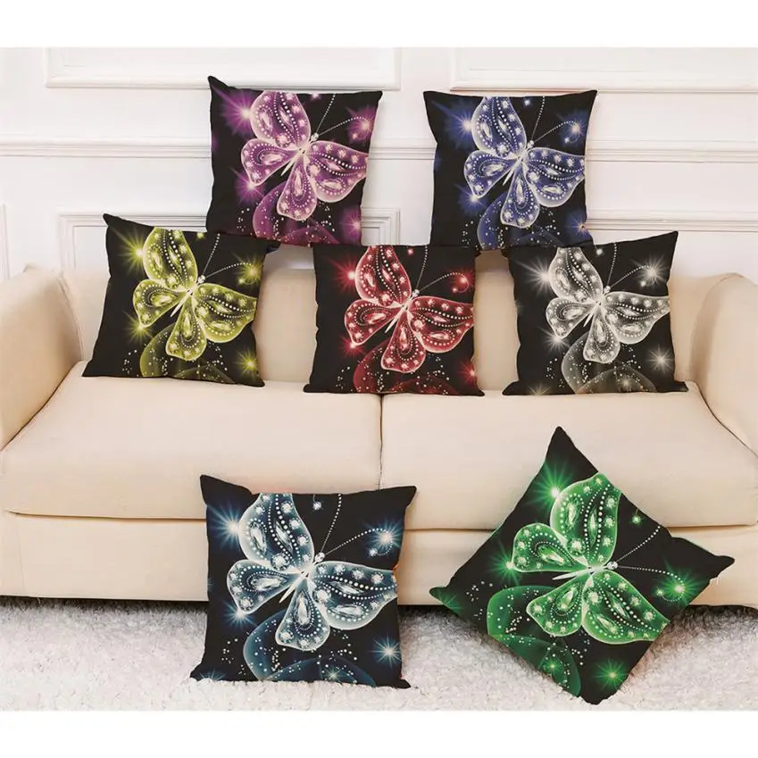 2018 Cushion Cover 45*45 Home Decor Cushion Cover Dazzling Butterfly Throw Pillowcase Pillow Covers NEW AP19
2018 Cushion Cover 45*45 Home Decor Cushion Cover Dazzling Butterfly Throw Pillowcase Pillow Covers NEW AP19