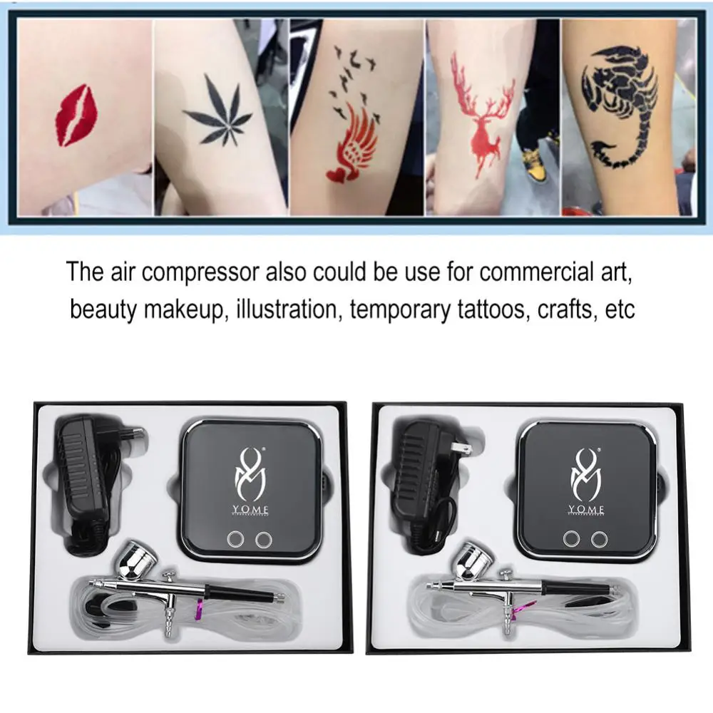 Newest Airbrush Makeup Kit With Compressor Micro-nano Moisturizing Oil Water Sprayer Tattoo Makeup Skin Rejuvenatio Machine
Newest Airbrush Makeup Kit With Compressor Micro-nano Moisturizing Oil Water Sprayer Tattoo Makeup Skin Rejuvenatio Machine