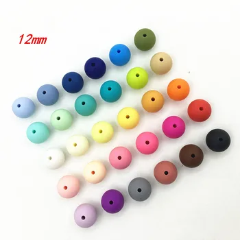 BPA free silicone Loose Round Bead 12mm Chewable Baby Bead Necklace Silicone 12mm loose Beads Baby teether toys
BPA free silicone Loose Round Bead 12mm Chewable Baby Bead Necklace Silicone 12mm loose Beads Baby teether toys