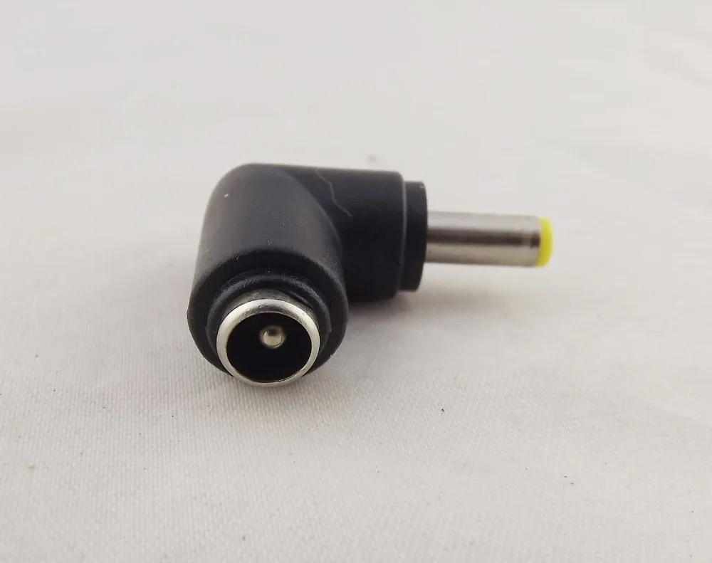 5pcs DC 4.8x 1.7mm Male To 5.5 x 2.1mm Female Right Angle Power Adapter Connector
5pcs DC 4.8x 1.7mm Male To 5.5 x 2.1mm Female Right Angle Power Adapter Connector