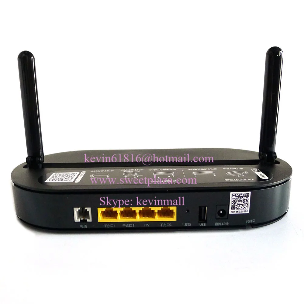 HS8145V SC/UPC EPON ONU 4GE port+1phone+2USB with 2.4G&5G dual-band WiFi, double external antennas, English interface
HS8145V SC/UPC EPON ONU 4GE port+1phone+2USB with 2.4G&5G dual-band WiFi, double external antennas, English interface