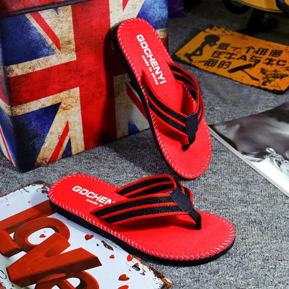 Men Summer Flip Flops Shoes Sandals Male Slipper Flip-flops Brand new and high quality BEACH sandals home leisure style striped
Men Summer Flip Flops Shoes Sandals Male Slipper Flip-flops Brand new and high quality BEACH sandals home leisure style striped
