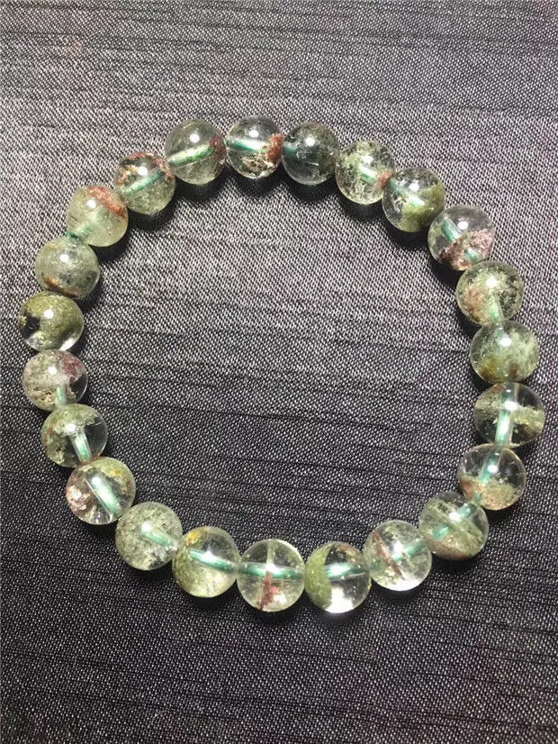 Natural Green Phantom Ghost Quartz Crystal Gemstone Bracelet 8mm AAAA Free Shipping
Natural Green Phantom Ghost Quartz Crystal Gemstone Bracelet 8mm AAAA Free Shipping