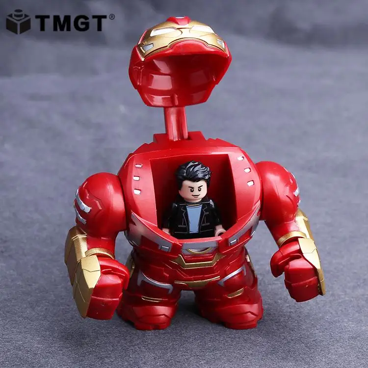TMGT Single Iron Man Big Size Super Hero Thanos Infinity Gauntlet Goblin King Venom Building Blocks Toys For Children
TMGT Single Iron Man Big Size Super Hero Thanos Infinity Gauntlet Goblin King Venom Building Blocks Toys For Children