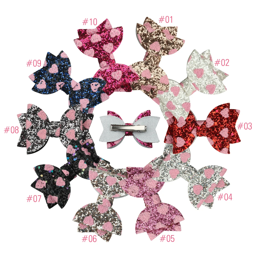10pcs/set Girls Hairpins Barrettes Glitter Hairbow WITH/WITHOUT CLIPS Swallowtail Heart Hairgrip DIY Girls Hair Accessories
10pcs/set Girls Hairpins Barrettes Glitter Hairbow WITH/WITHOUT CLIPS Swallowtail Heart Hairgrip DIY Girls Hair Accessories