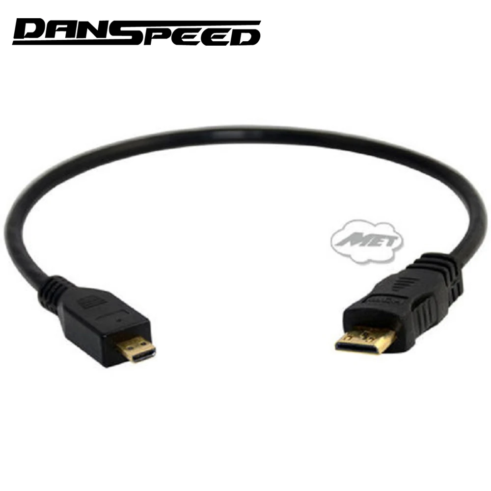 DANSPEED 30cm 1Ft Mini HDMI 1.4 Male Jack to Micro HDMI Male Video Converter Cable Cord Type C to D
DANSPEED 30cm 1Ft Mini HDMI 1.4 Male Jack to Micro HDMI Male Video Converter Cable Cord Type C to D