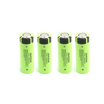 4PCS/lot 100% Original New Battery For Panasonic 26650A 3.7V 5000mAh High Capacity 26650 Li-ion Rechargeable Batteries
4PCS/lot 100% Original New Battery For Panasonic 26650A 3.7V 5000mAh High Capacity 26650 Li-ion Rechargeable Batteries