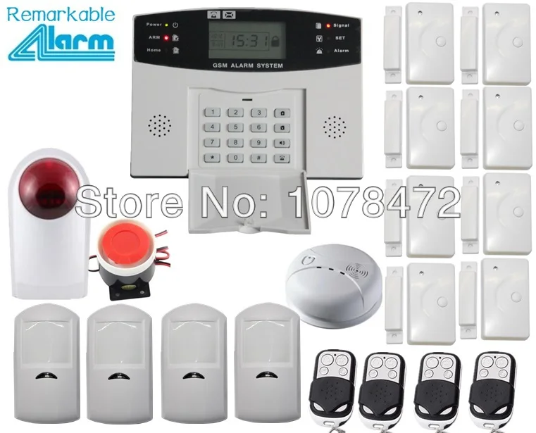 Original PG500 SMS GSM alarm system multi-language:English,French,Spanish,Czech,Romanian for option home security alarm system
Original PG500 SMS GSM alarm system multi-language:English,French,Spanish,Czech,Romanian for option home security alarm system