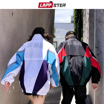LAPPSTER Men reflective Japanese Streetwear Bomber Jackets 2020 Couple Hip Hop Windbreaker Jacket Harajuku Color Block Plus Size
LAPPSTER Men reflective Japanese Streetwear Bomber Jackets 2020 Couple Hip Hop Windbreaker Jacket Harajuku Color Block Plus Size