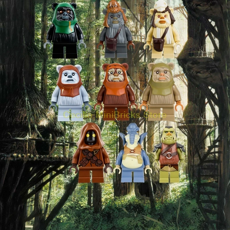 Legoing Star Wars Clone Troopers Ewok Jabba Han Solo Leia Princess StarWars Toys For Children Building Blocks Legoings Star War
Legoing Star Wars Clone Troopers Ewok Jabba Han Solo Leia Princess StarWars Toys For Children Building Blocks Legoings Star War