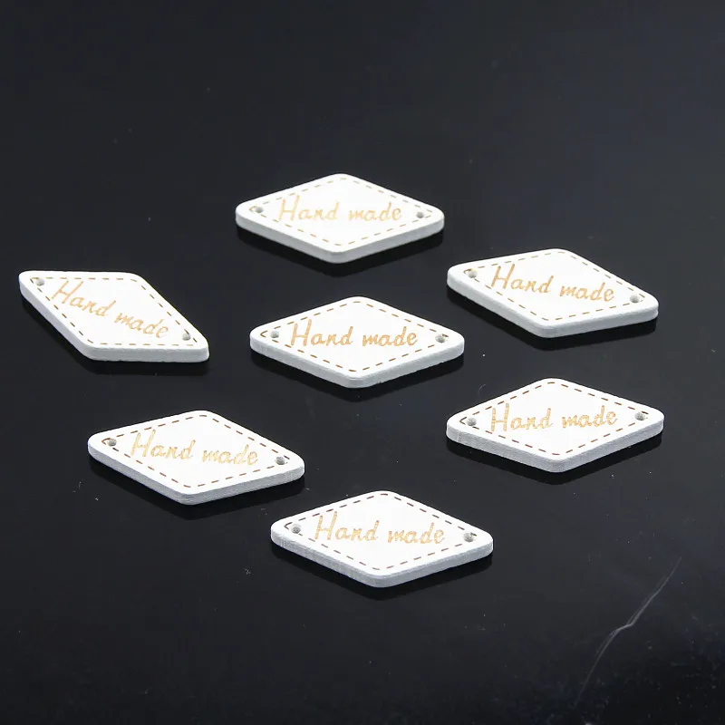 50pcs Connectors "hand made" White Wood Decorative Buttons 2 Holes Sewing Accessories Wooden Connectors Scrapbook 27mmX13mm
50pcs Connectors "hand made" White Wood Decorative Buttons 2 Holes Sewing Accessories Wooden Connectors Scrapbook 27mmX13mm