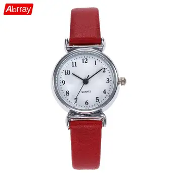 Abrray Small Dial Women Quartz Watch Leather Strap Wristwatch Ladies Dress Watches Arabic Numeral Time Fashion Jewelry For Women
Abrray Small Dial Women Quartz Watch Leather Strap Wristwatch Ladies Dress Watches Arabic Numeral Time Fashion Jewelry For Women