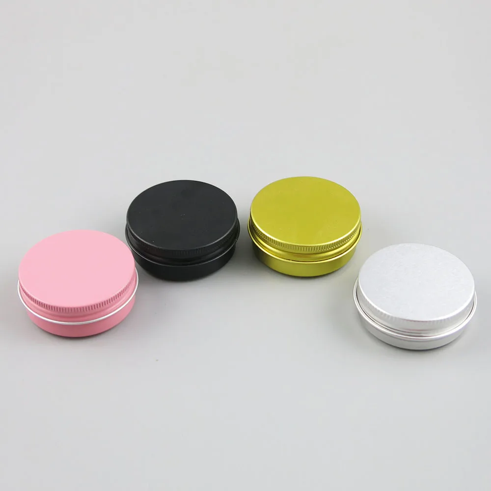 50 x 30g Empty Aluminum Jar 30ml Make Up Metal Cream Jar 1oz Matte Black Pink Gold Sliver Aluminum Tin Cosmetic Container
50 x 30g Empty Aluminum Jar 30ml Make Up Metal Cream Jar 1oz Matte Black Pink Gold Sliver Aluminum Tin Cosmetic Container