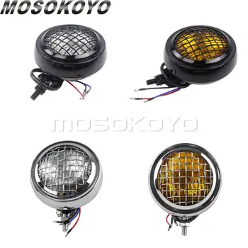Chrome Vintage 4.5 Inch Universal Headlight Custom Front Running Light for Honda Kawasaki Yamaha Suzuki CB CL XS Scrambler
Chrome Vintage 4.5 Inch Universal Headlight Custom Front Running Light for Honda Kawasaki Yamaha Suzuki CB CL XS Scrambler