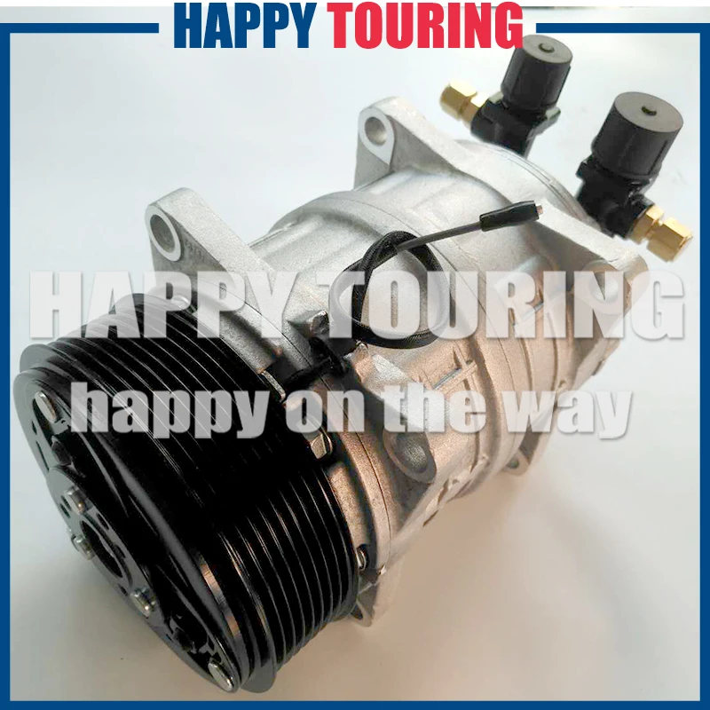 2,,auto ac Compressor for Seltec Valeo Tama TM16HD TM16 for Shuttle buses Freightliner truck 488-46051 502-210A 2521197 488-46122