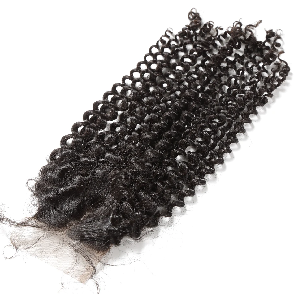 Halo Hair Brazilian Kinky Curly Closure Remy Hair Natural Color Middle/Free/Three Part Lace Closure With Baby Hair
Halo Hair Brazilian Kinky Curly Closure Remy Hair Natural Color Middle/Free/Three Part Lace Closure With Baby Hair