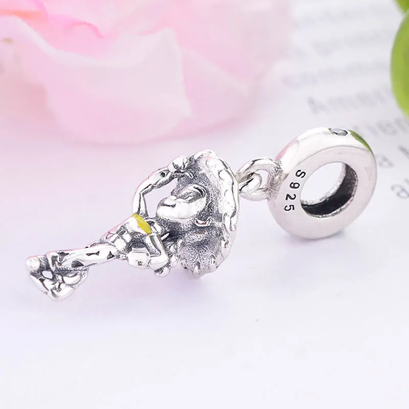 New Toy Story Woody Jessie Polish Enamel Yellow Clothes Bead Pendant Fit Original Pandora Charm Bracelet 925 Silver Berloque DIY
New Toy Story Woody Jessie Polish Enamel Yellow Clothes Bead Pendant Fit Original Pandora Charm Bracelet 925 Silver Berloque DIY