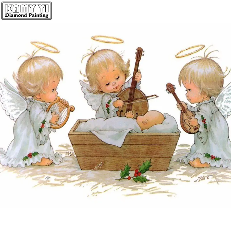Full Diamond 5D DIY Diamond Painting Christmas Angel Embroidery Cross Stitch Rhinestone Mosaic Painting Decor Gift
Full Diamond 5D DIY Diamond Painting Christmas Angel Embroidery Cross Stitch Rhinestone Mosaic Painting Decor Gift