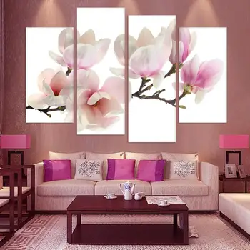 4 Pcs Peach Blossom Modern Wall Painting On Canvas Home Decorative Art Flower Picture Cuadros Decoracion Painting
4 Pcs Peach Blossom Modern Wall Painting On Canvas Home Decorative Art Flower Picture Cuadros Decoracion Painting