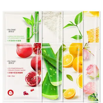 Plant Fruit Mask Fresh orange aloe Rice red pomegranate bamboo rose green Tea Honey Masks Anti-Aging Whitening Acne Oil-control 
Plant Fruit Mask Fresh orange aloe Rice red pomegranate bamboo rose green Tea Honey Masks Anti-Aging Whitening Acne Oil-control