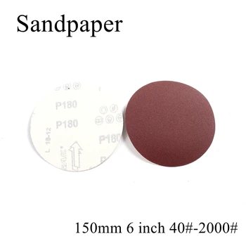 10pcs/lot 150mm 6 inch 40-2000 Grit Round Sandpaper Disk Sand Sheets Holder Sanding Disc For Sander Grits Polishing Abrasive
10pcs/lot 150mm 6 inch 40-2000 Grit Round Sandpaper Disk Sand Sheets Holder Sanding Disc For Sander Grits Polishing Abrasive