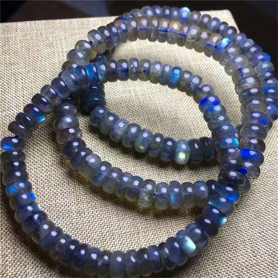 6-9mm Genuine Natural Ice Labradorite Rainbow Blue Light Crystal Round Beads Jewelry Stretch Charm Bracelets Femme
6-9mm Genuine Natural Ice Labradorite Rainbow Blue Light Crystal Round Beads Jewelry Stretch Charm Bracelets Femme