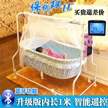 Baby cradle bed baby crib electric cradle portable baby bed folding automatic concentretor band mosquito net
Baby cradle bed baby crib electric cradle portable baby bed folding automatic concentretor band mosquito net