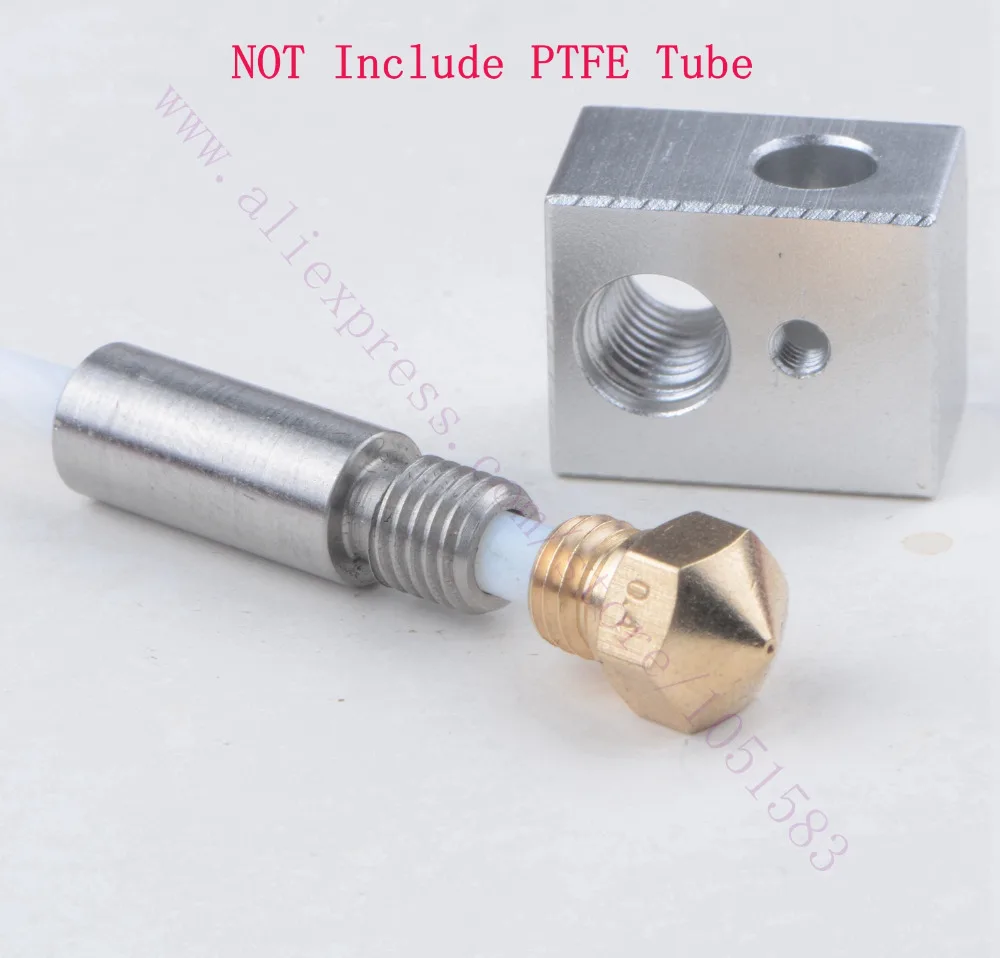 High Quality MK10 Extruder Hotend M7 thread For Creator Pro, finder, Wanhao D4 and I3, Dremel PowerSpec 3D Printer, 0.2mm~1.0mm
High Quality MK10 Extruder Hotend M7 thread For Creator Pro, finder, Wanhao D4 and I3, Dremel PowerSpec 3D Printer, 0.2mm~1.0mm