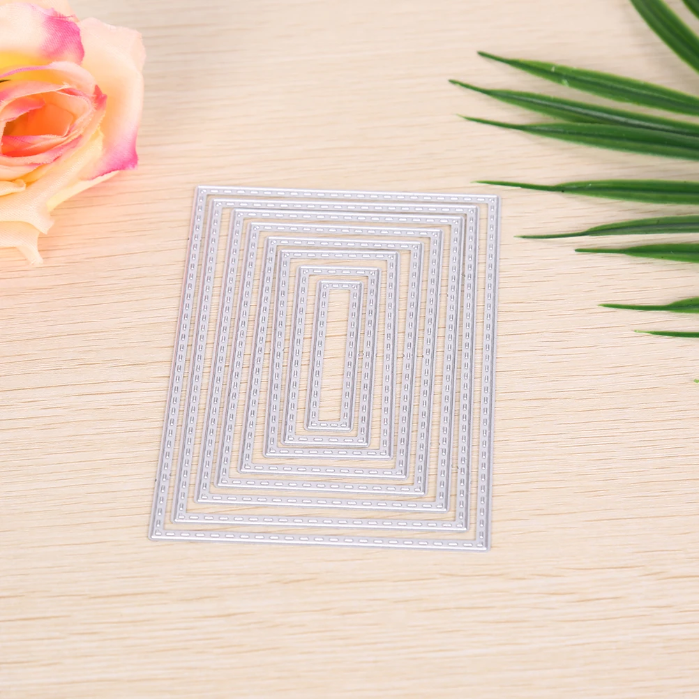 8Pcs/set high quality Rectangle stenciles Stencil DIY Scrapbooking Album Paper Card Metal Crafts
8Pcs/set high quality Rectangle stenciles Stencil DIY Scrapbooking Album Paper Card Metal Crafts